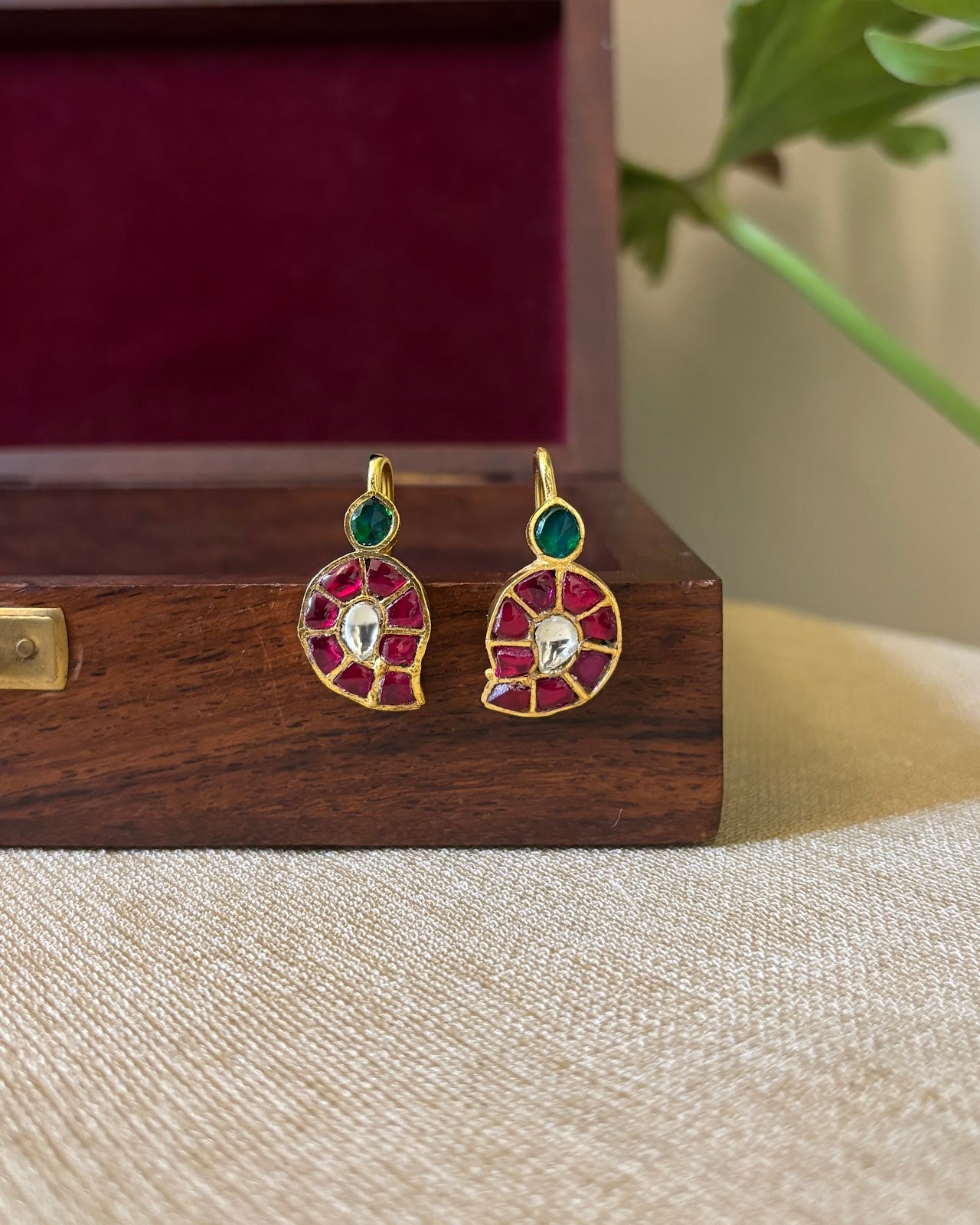 Mango Jadau Kundan Hair Pendant HA351