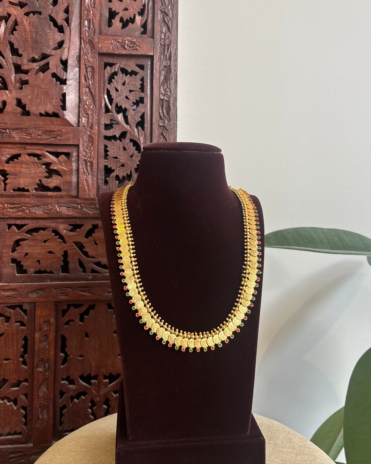 Lakshmi Kaasu Haram with Kemp Stones | NC412