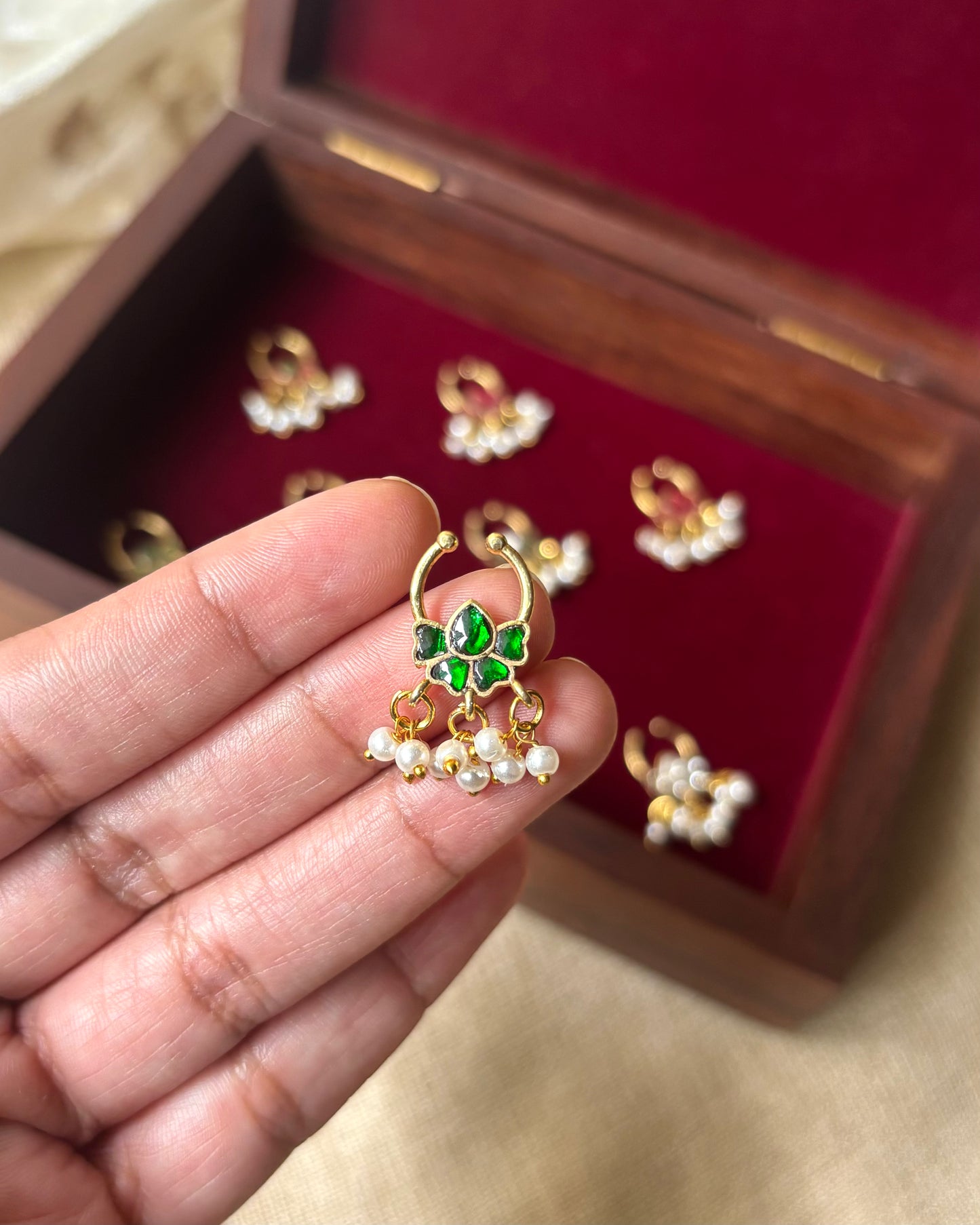 Lotus Clip On Septum Nosepin | NP070