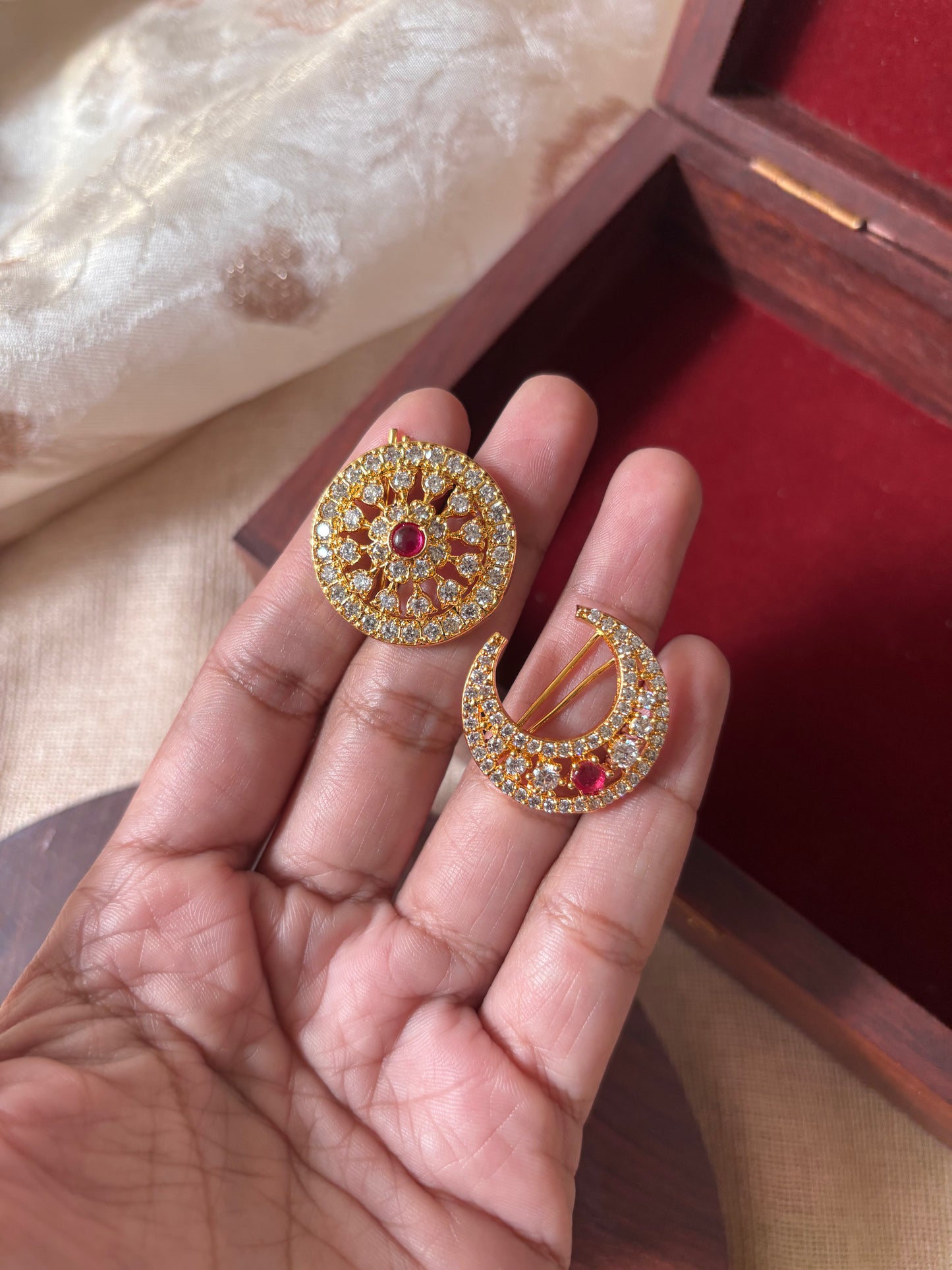 AD Sun & Moon Hair Accessory | HA073
