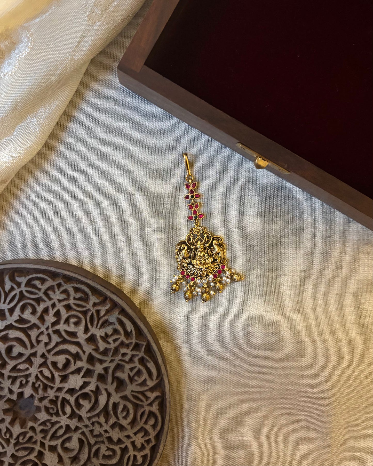 Antique Lakshmi Maang Tikka | MT151