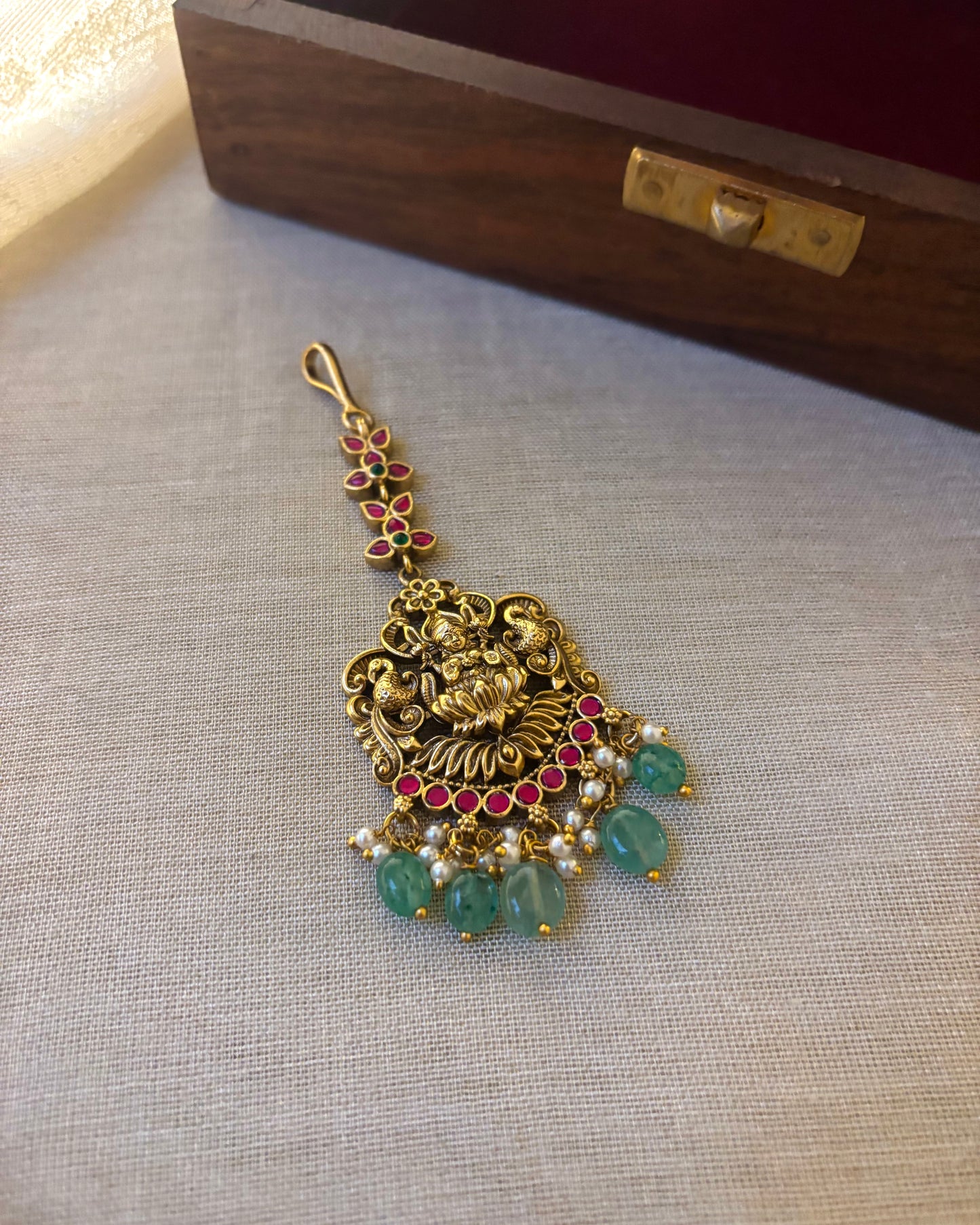 Antique Lakshmi Maang Tikka | MT152