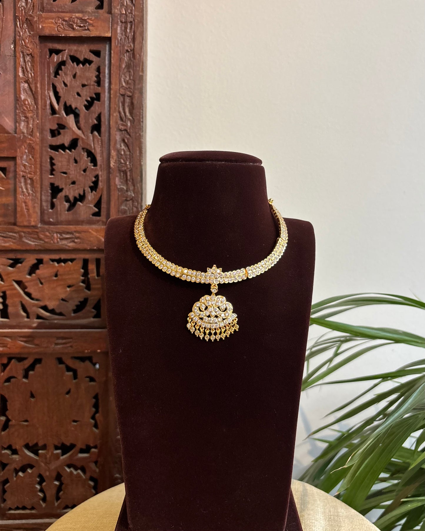 Vintage Attigai Necklace – A Timeless South Indian Heritage Piece | NC374