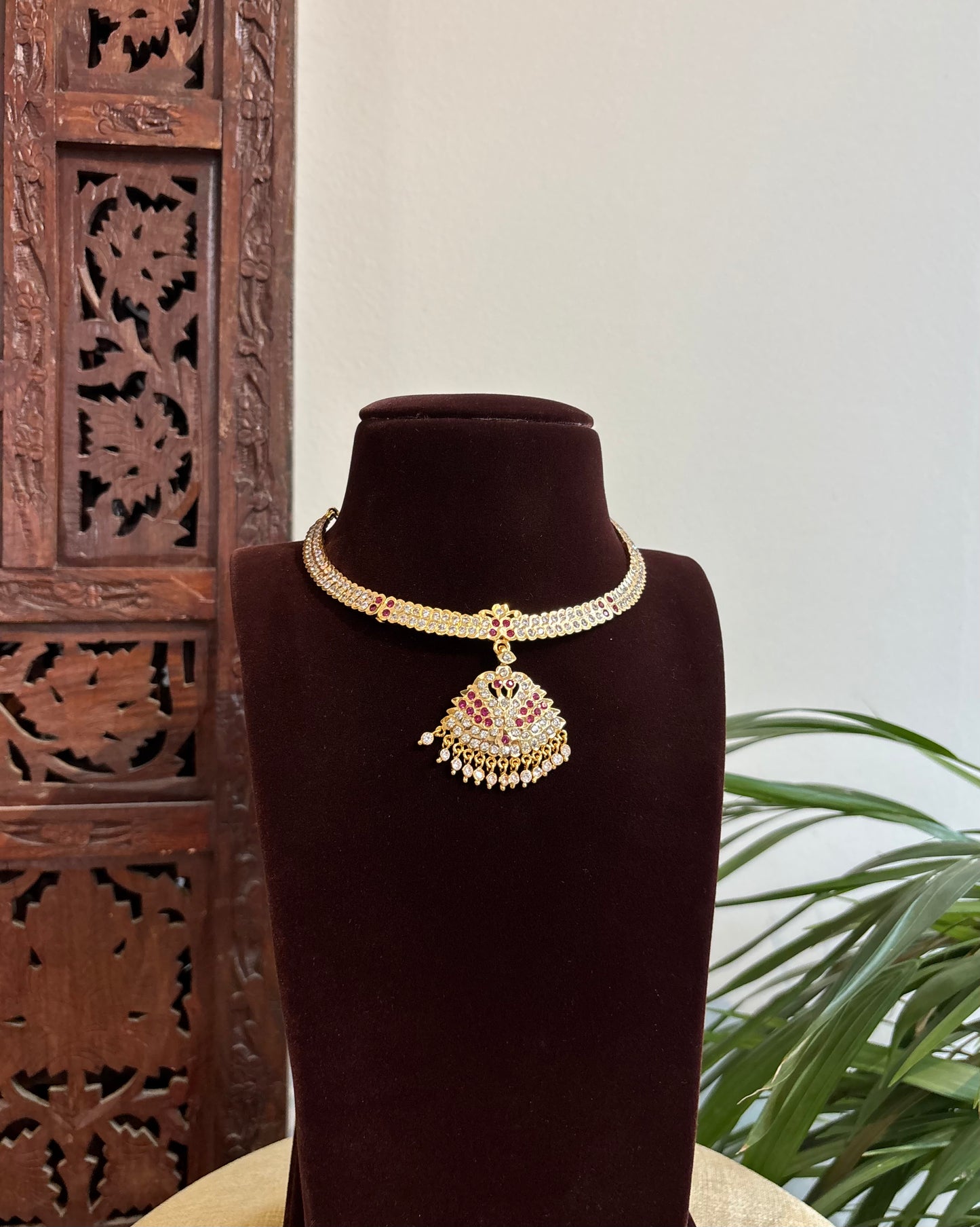 Vintage Attigai Necklace – A Timeless South Indian Heritage Piece | NC378