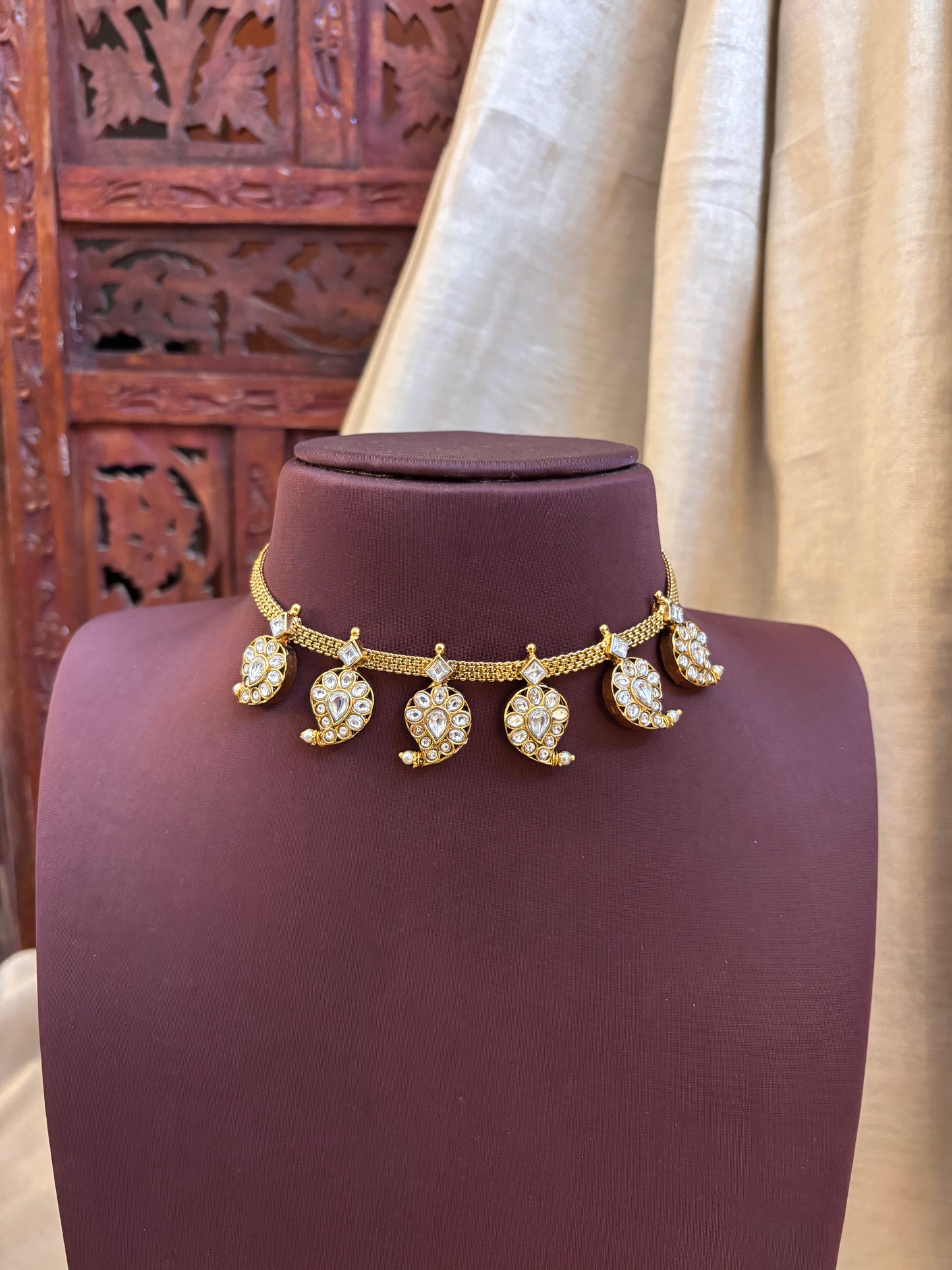2 in 1 Kemp Mango Haram with Earrings | NC088
