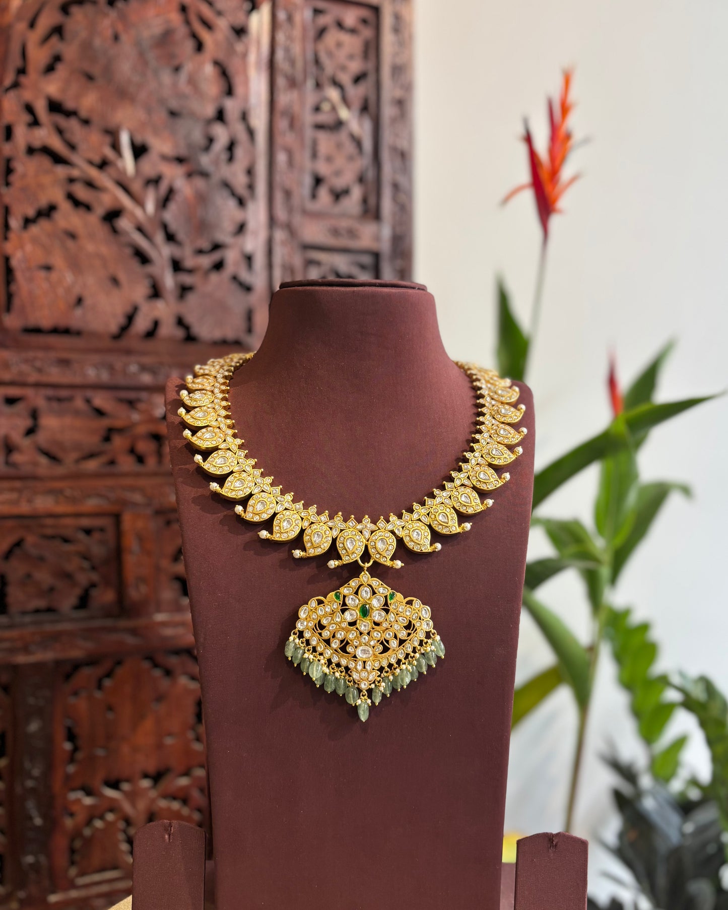 2 in 1 Jadau Kundan Mango Haram | NC174