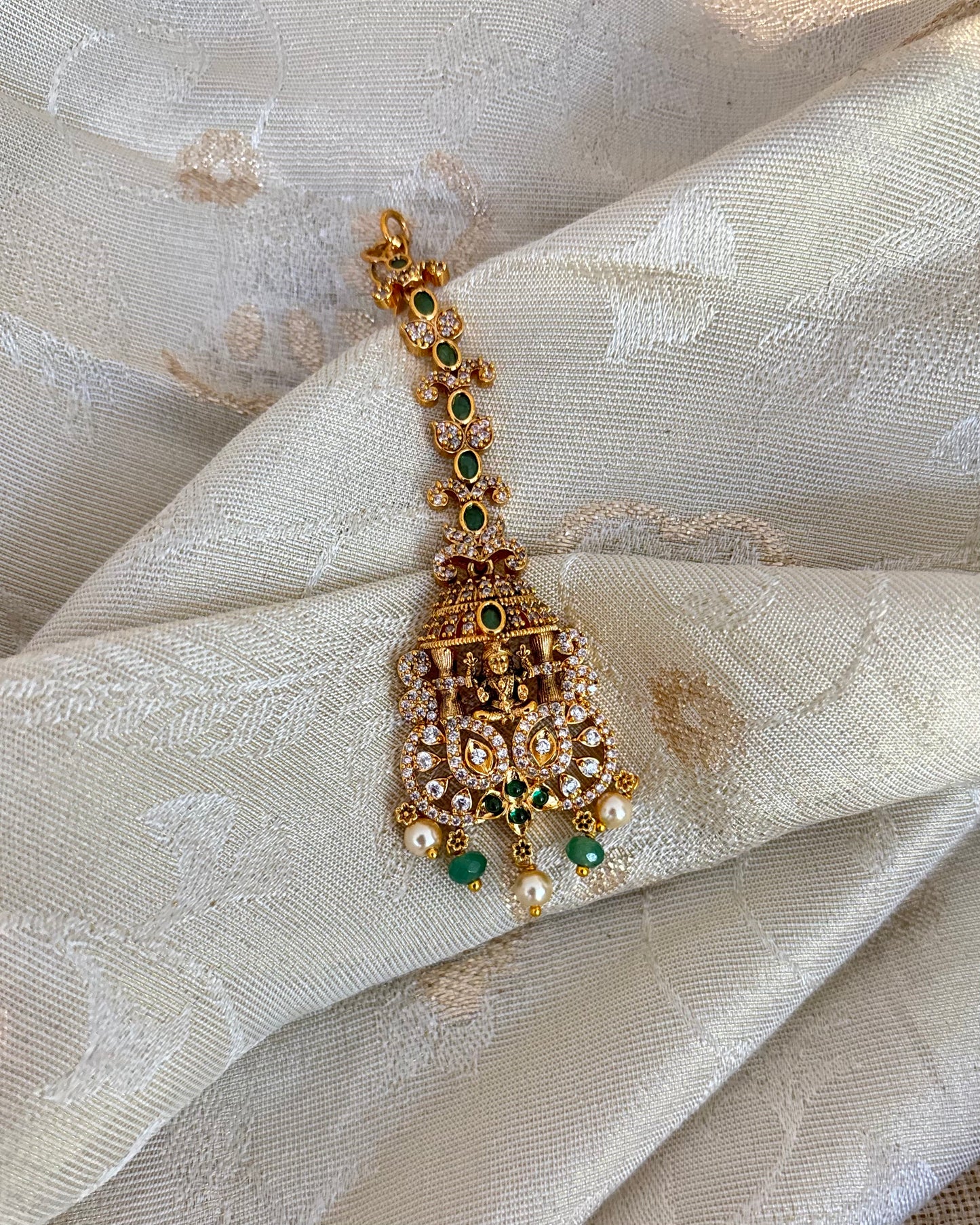 Antique AD Maang Tikka | MT180