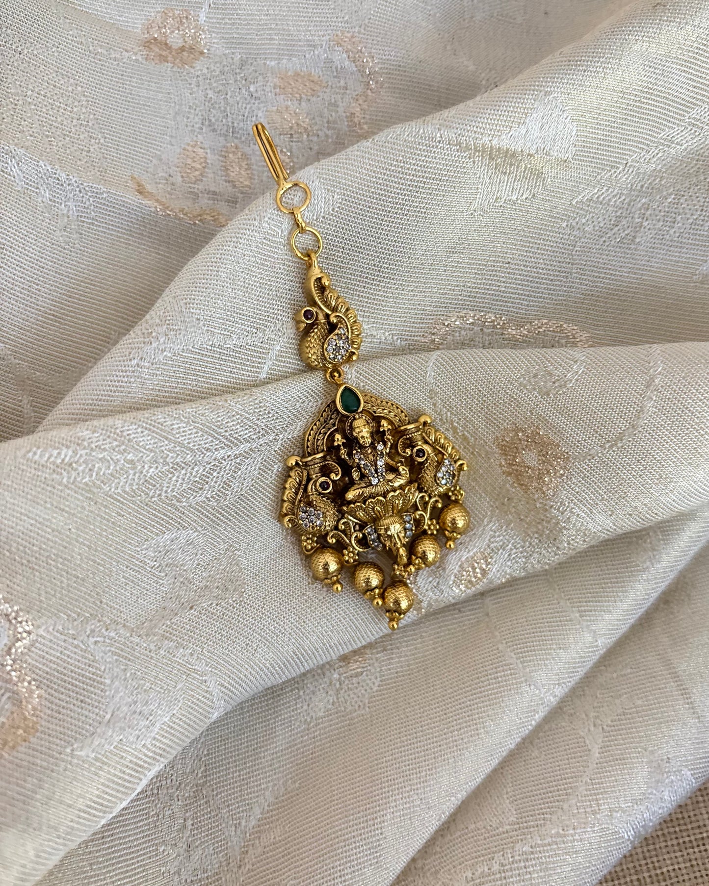 Antique Lakshmi Maang Tikka | MT181