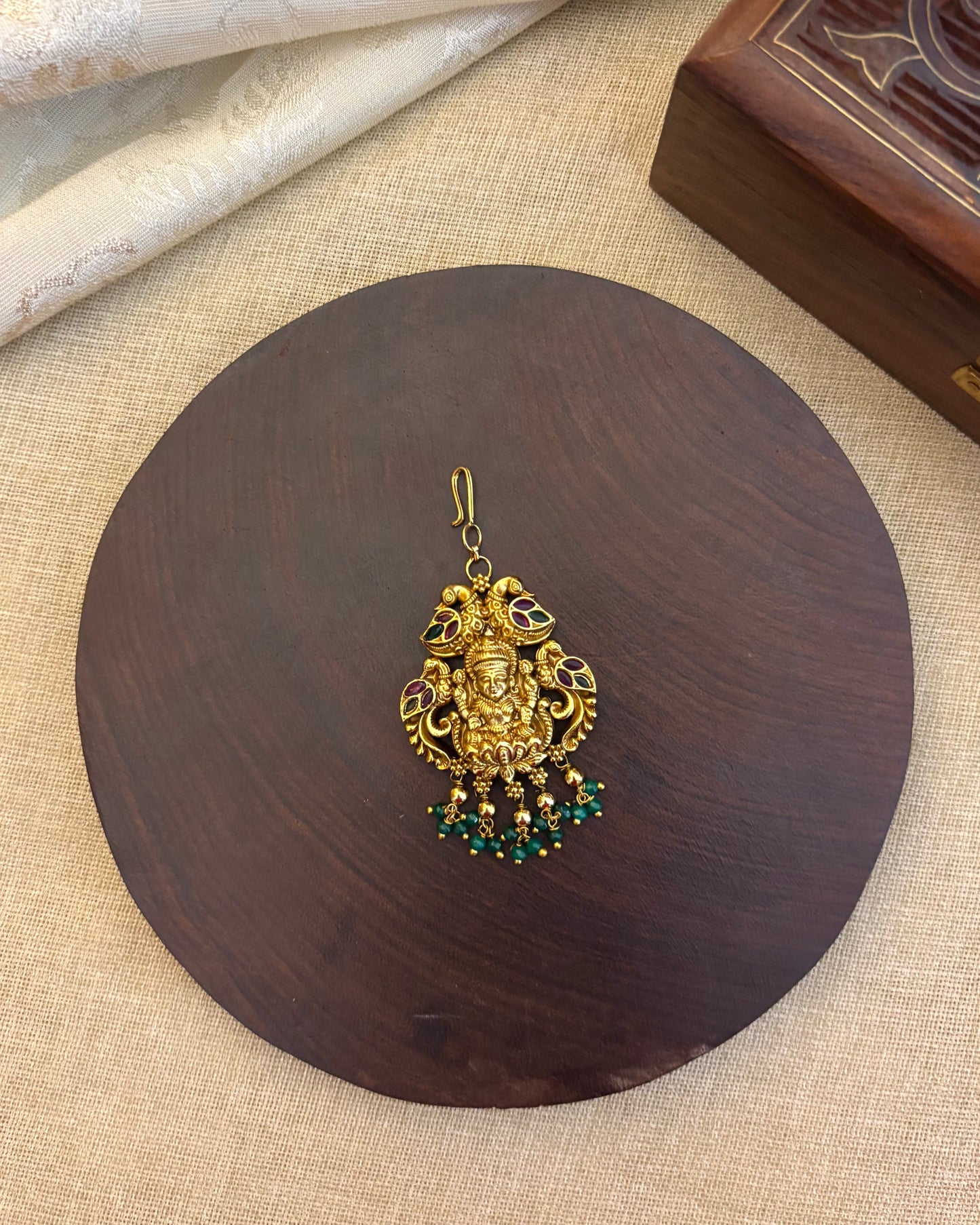 Antique Lakshmi Maang Tikka | MT101