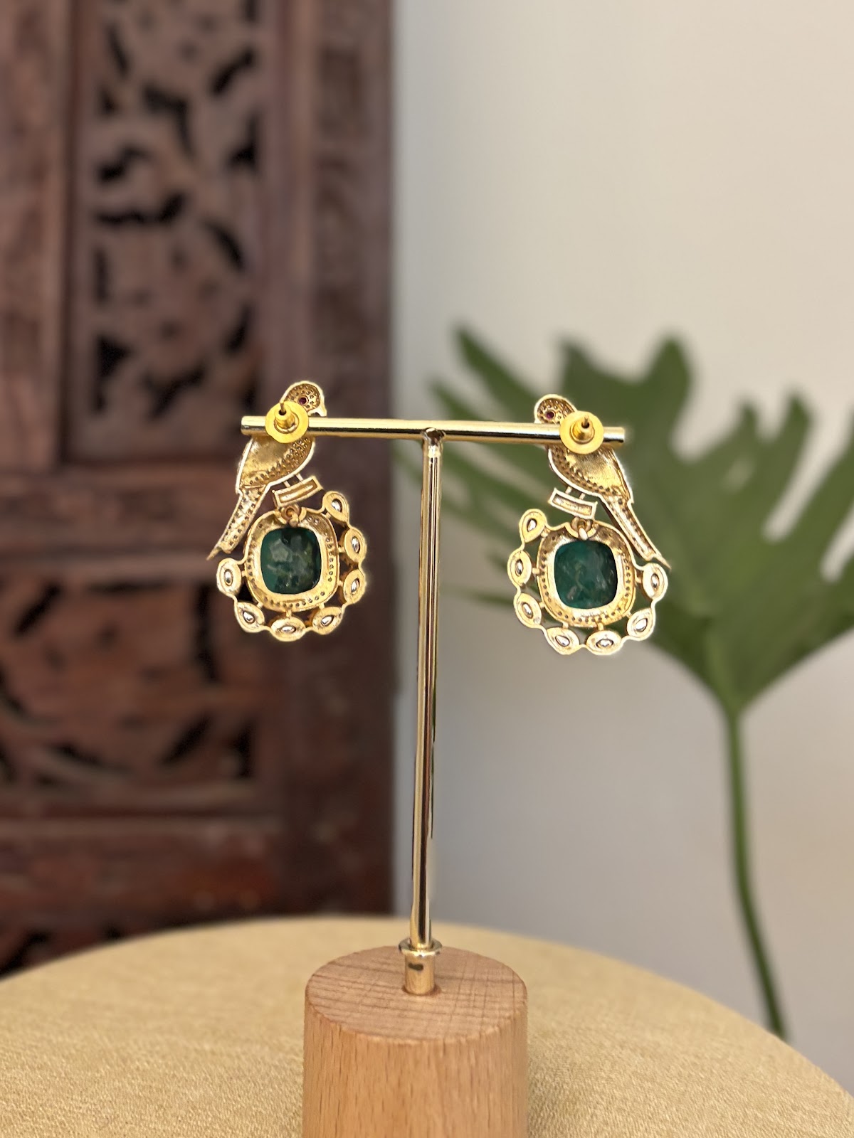 Parrot Stud Statement Earrings | ER436