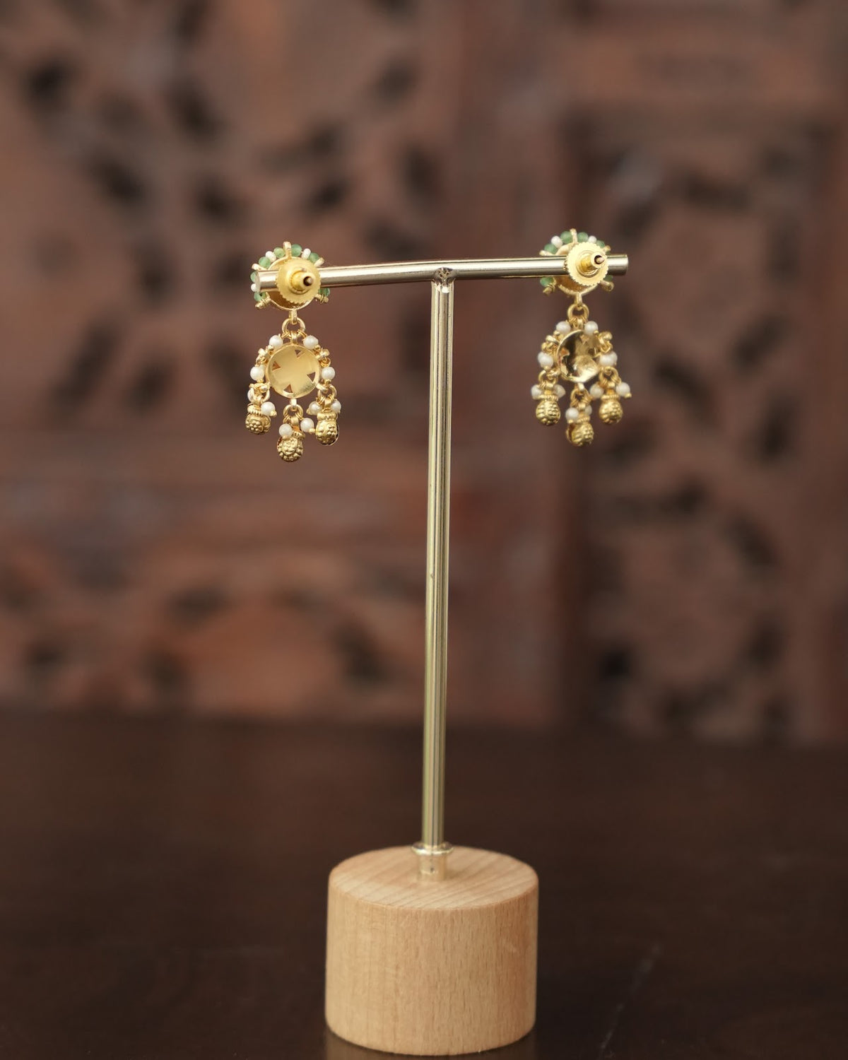 Kundan Multicolor Floral Choker with Earrings | Handmade Gold Plated | NC895