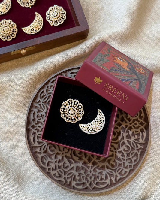 AD Sun Moon Hair Accessory HA378 - image 1