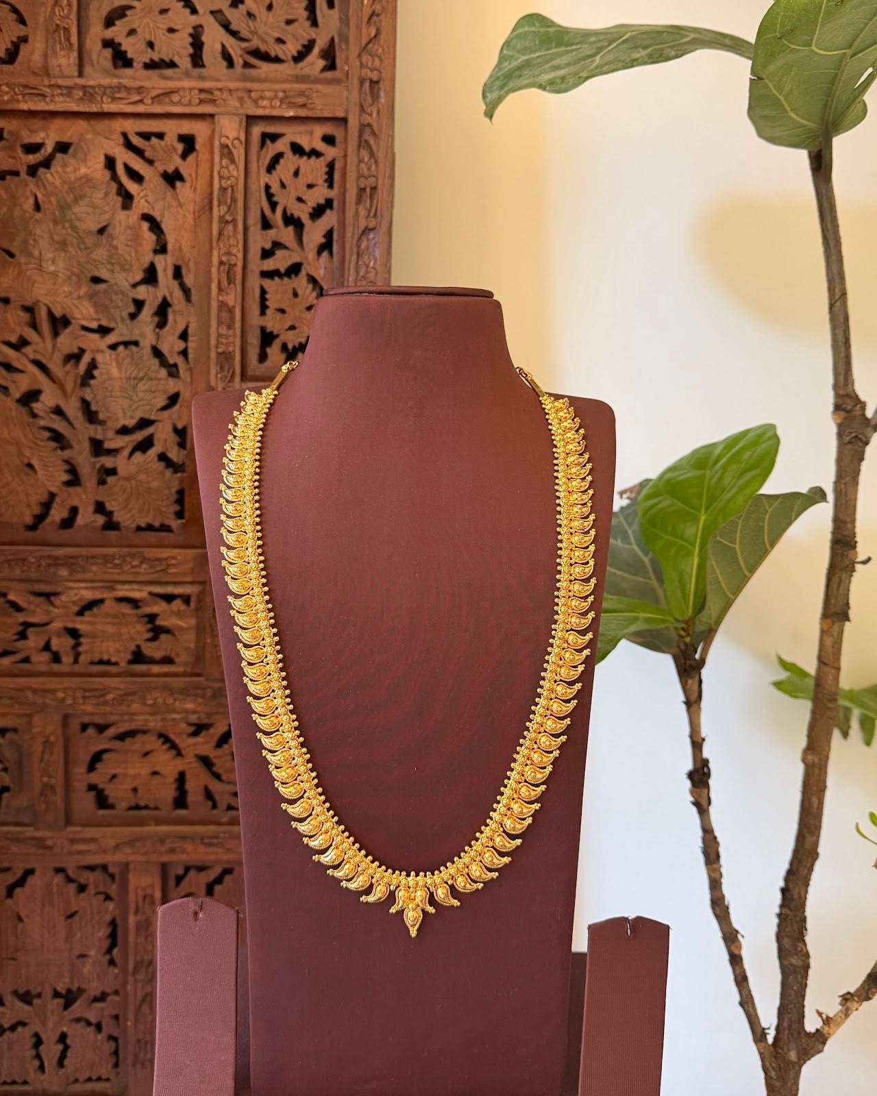 Traditional Mango Haram | Handmade Gold Plated | NC729