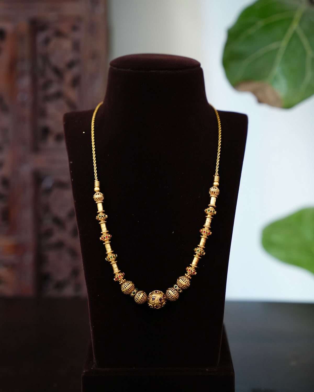 Minimal Classic Antique Gold Chain | NC906