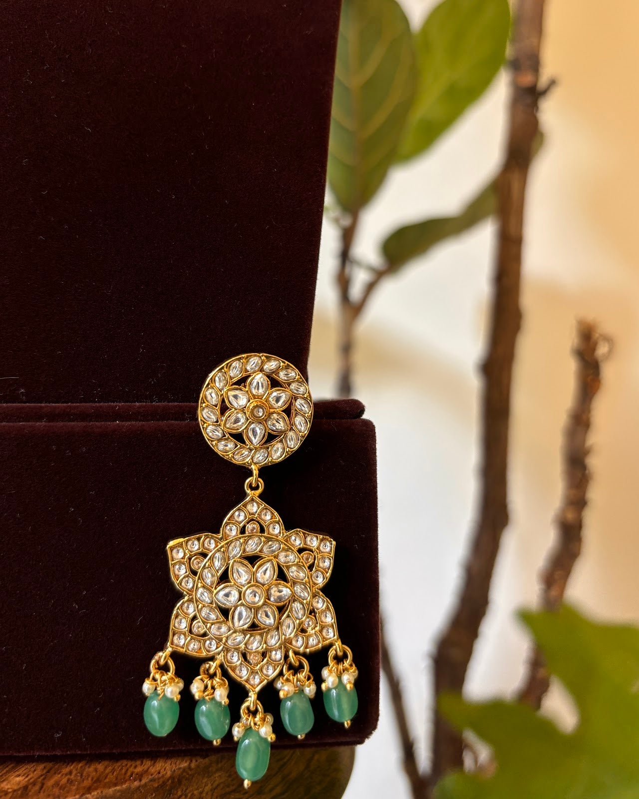 2 in 1 Jadau Kundan Antique Finish Kanti Necklace Set | NC756