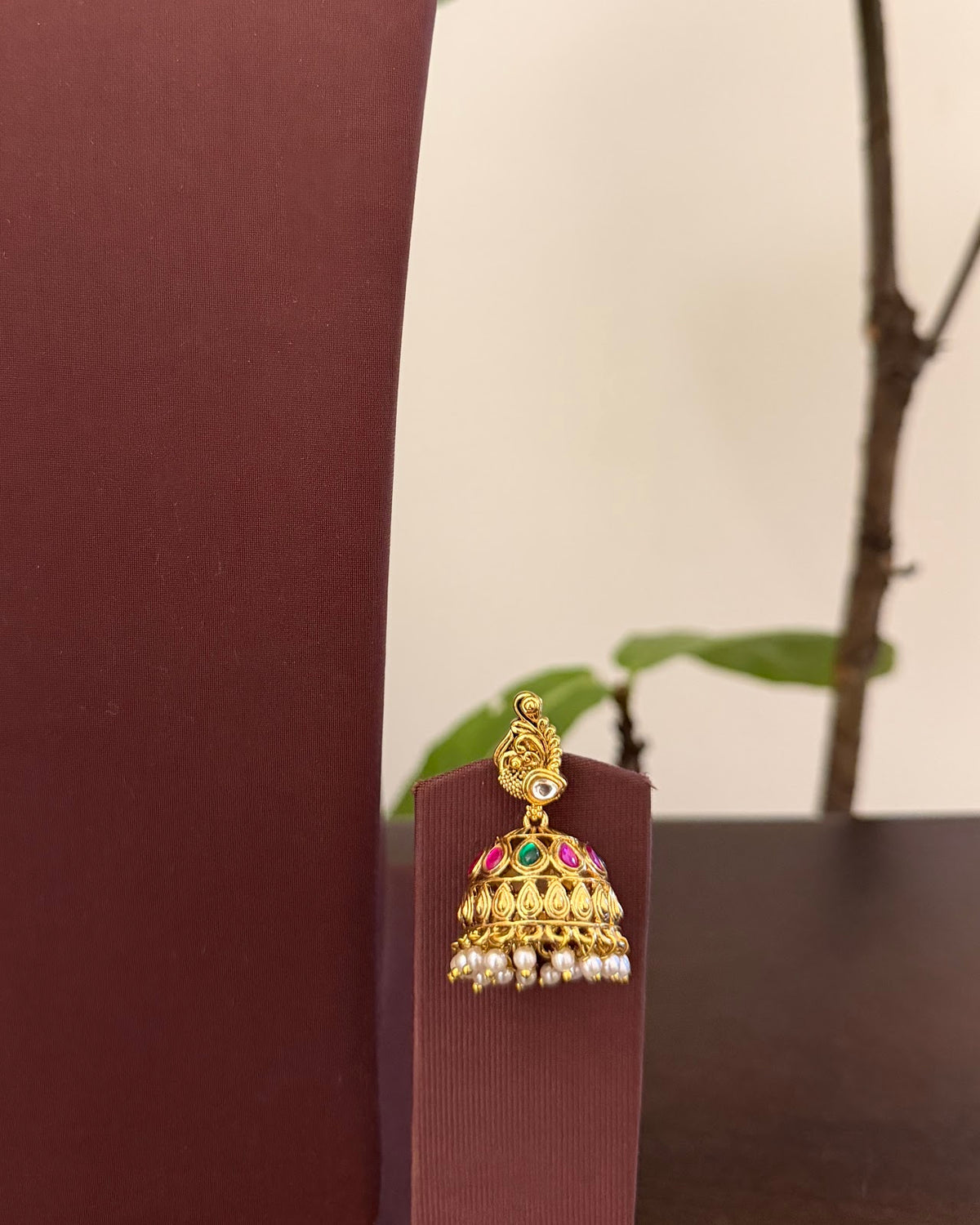 Nakshi Kundan Lakshmi Necklace with Earrings | NC894