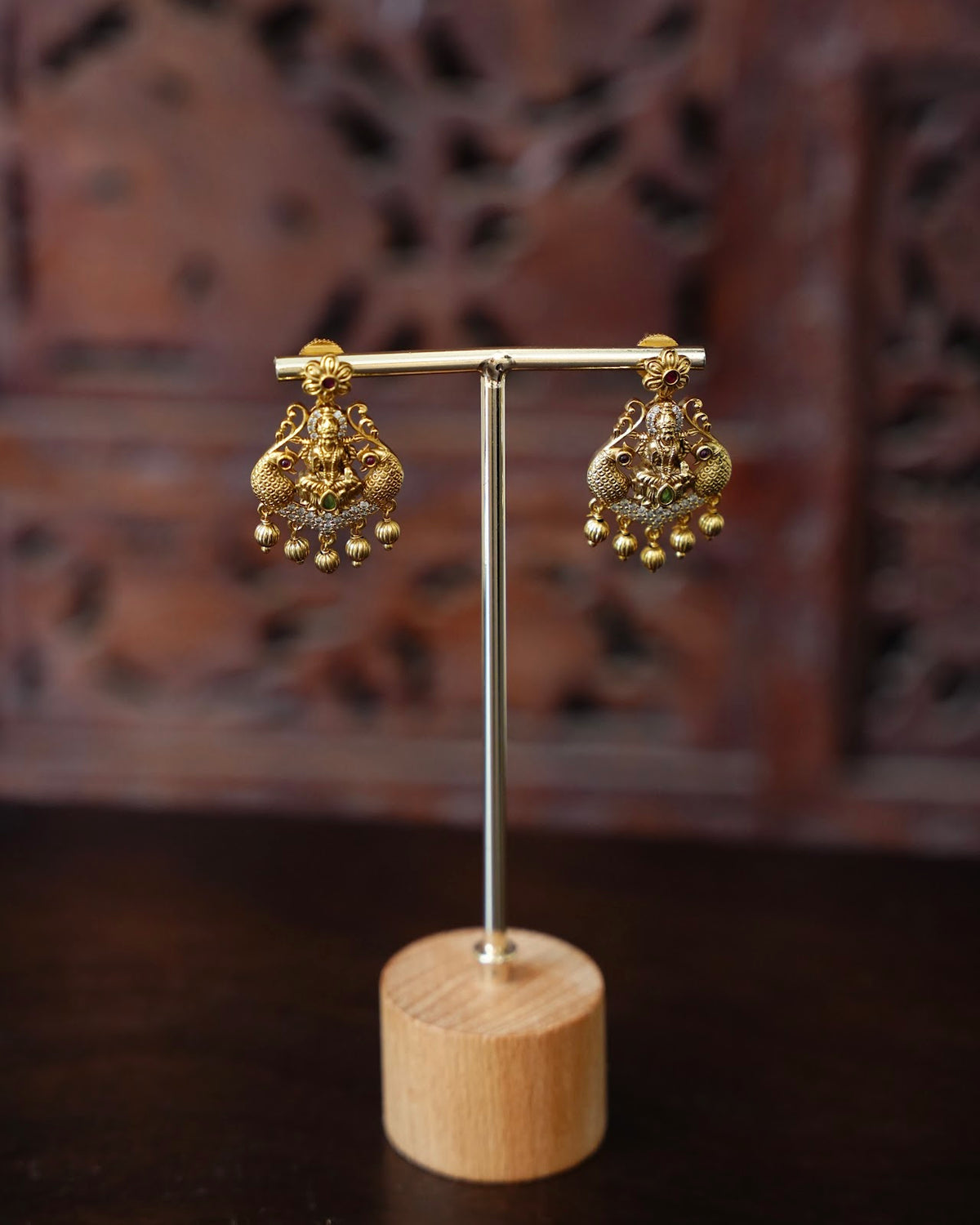 Divine Heritage Lakshmi Choker Necklace Set with Earrings | NC905