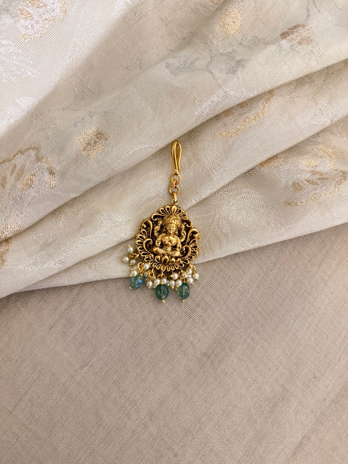 Antique Lakshmi Maang Tikka | MT325