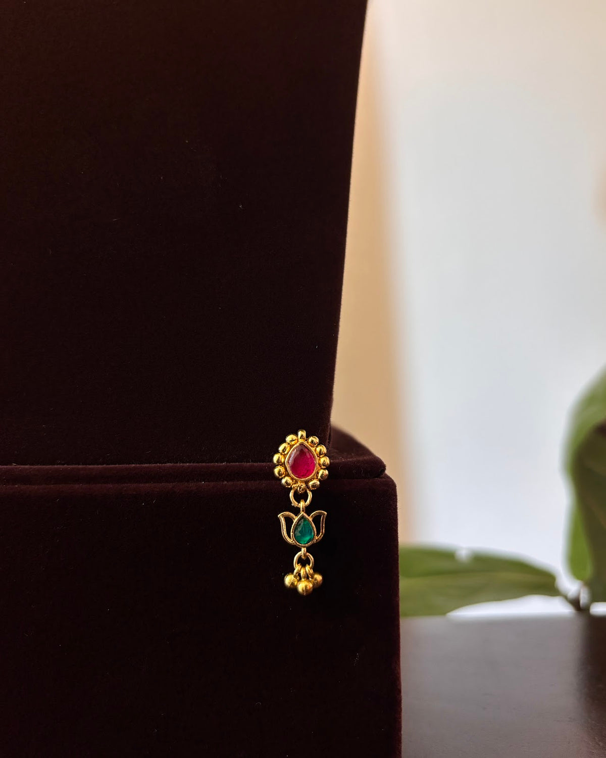 Multicolour Lotus Kundan Grace Choker | Handmade Gold Plated | NC874