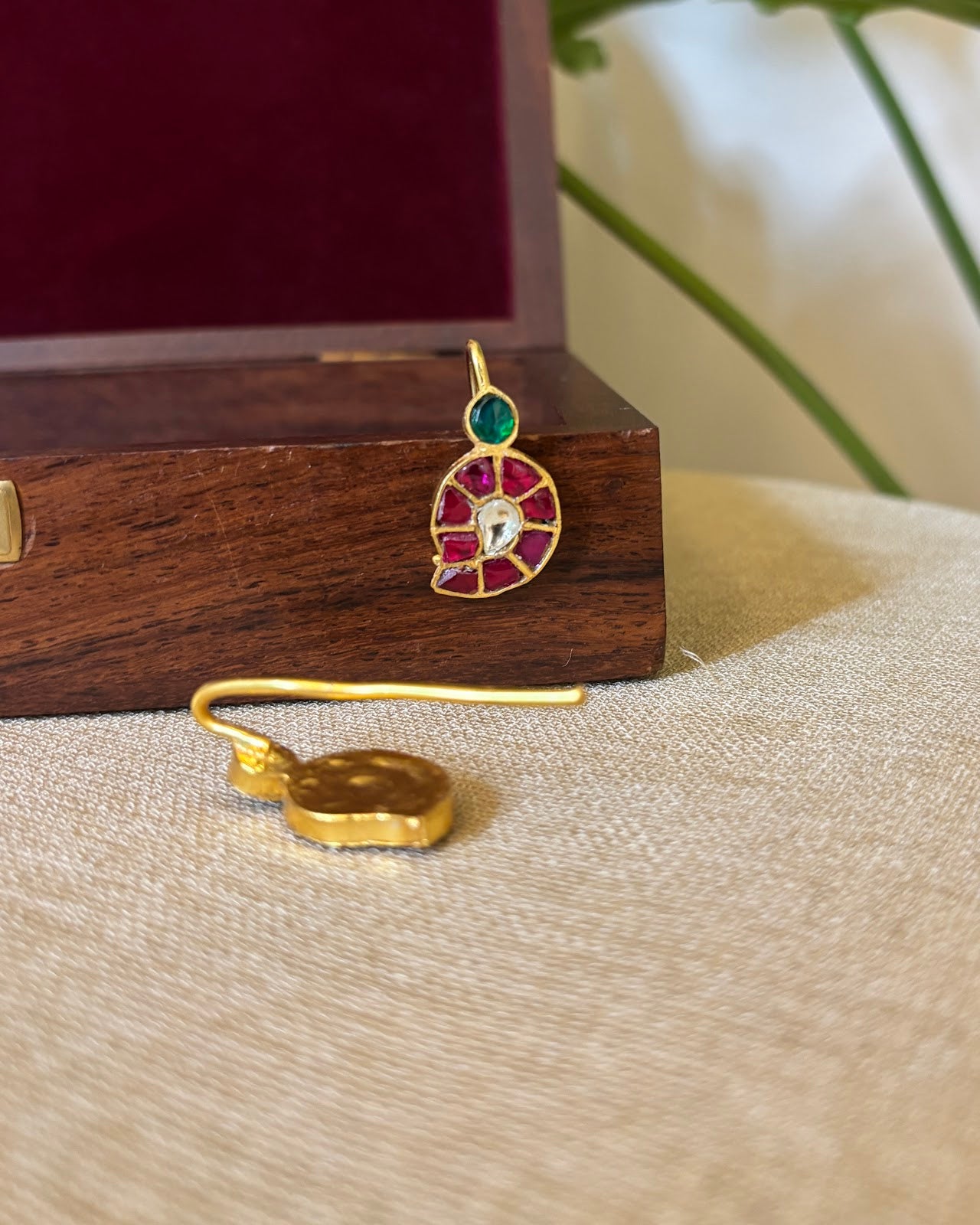 Mango Jadau Kundan Hair Pendant HA351