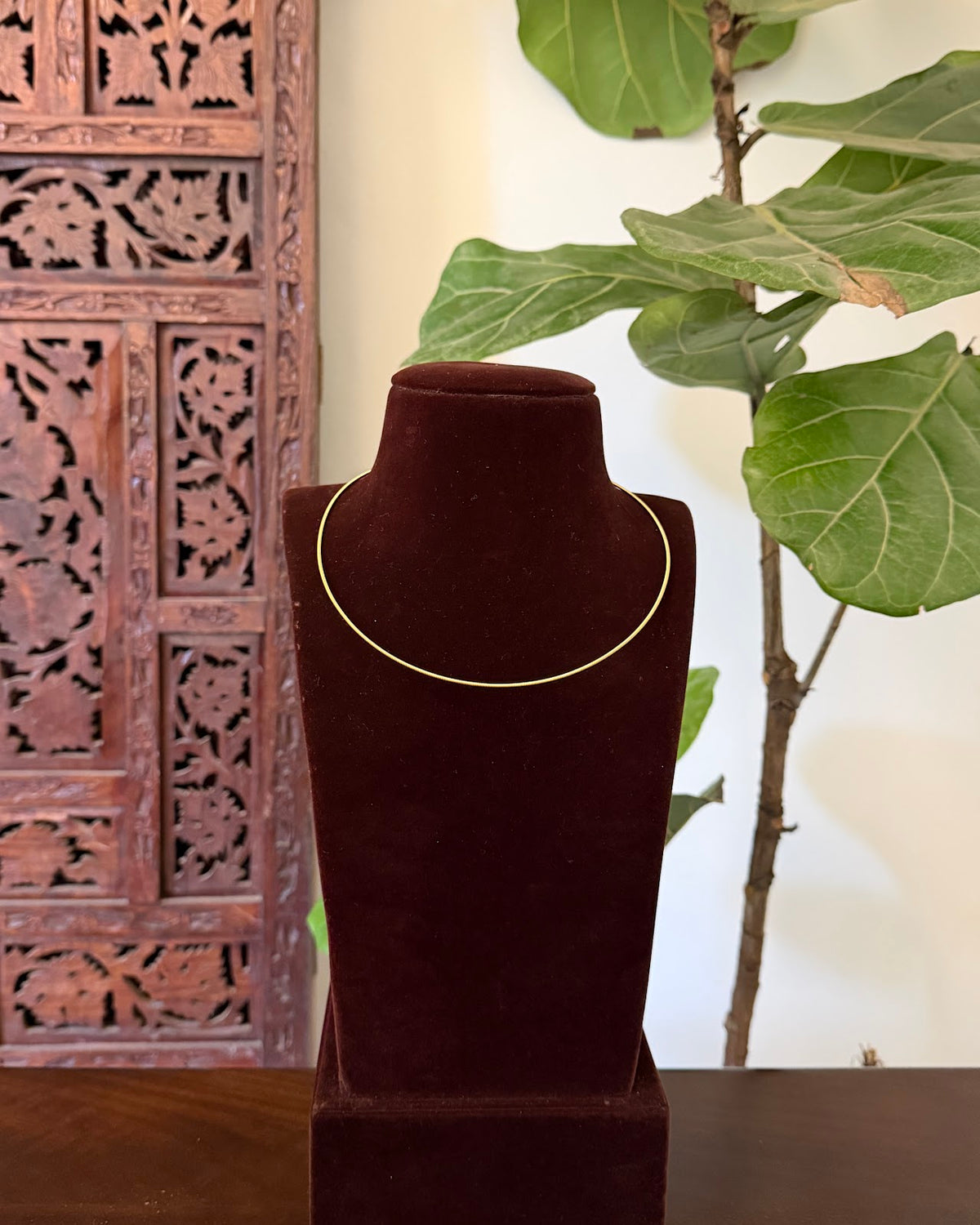 Invisible Chain | Handmade Gold Plated | NC845