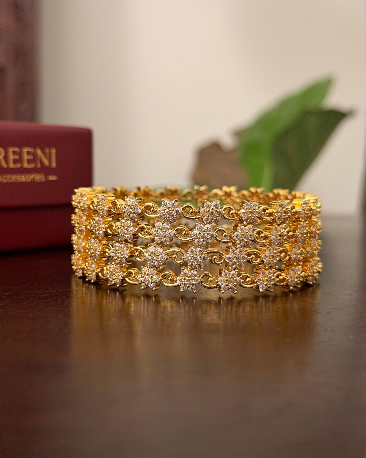 White AD Bangles | BA136 | BA137 | BA138