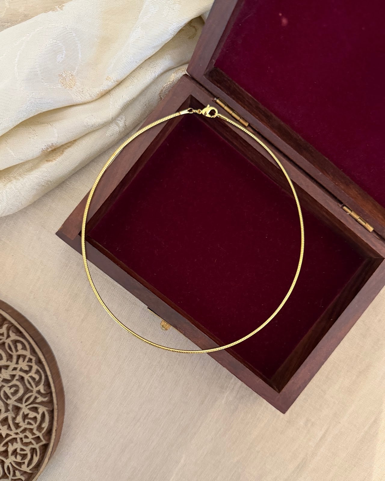 Classic Gold-Plated Pendant Chain NC705
