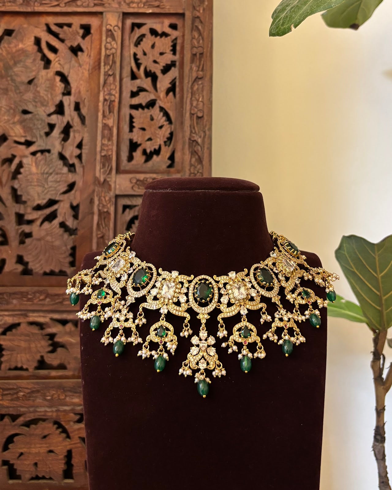 Floral Victorian Necklace Set | NC776