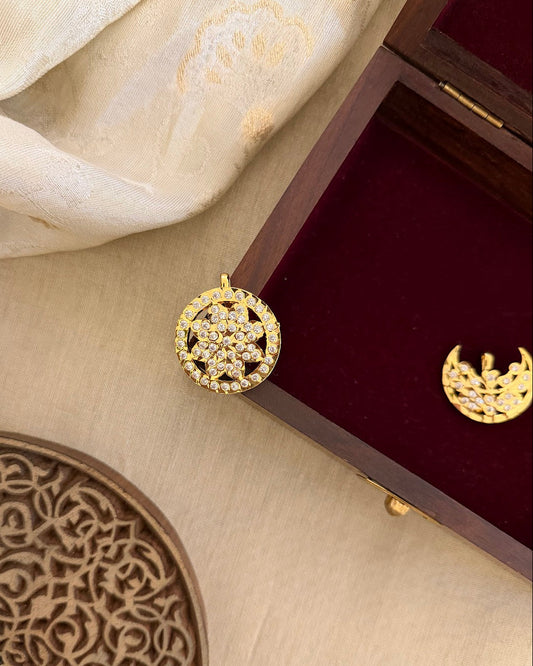 Sun Moon Hair Accessory White HA356