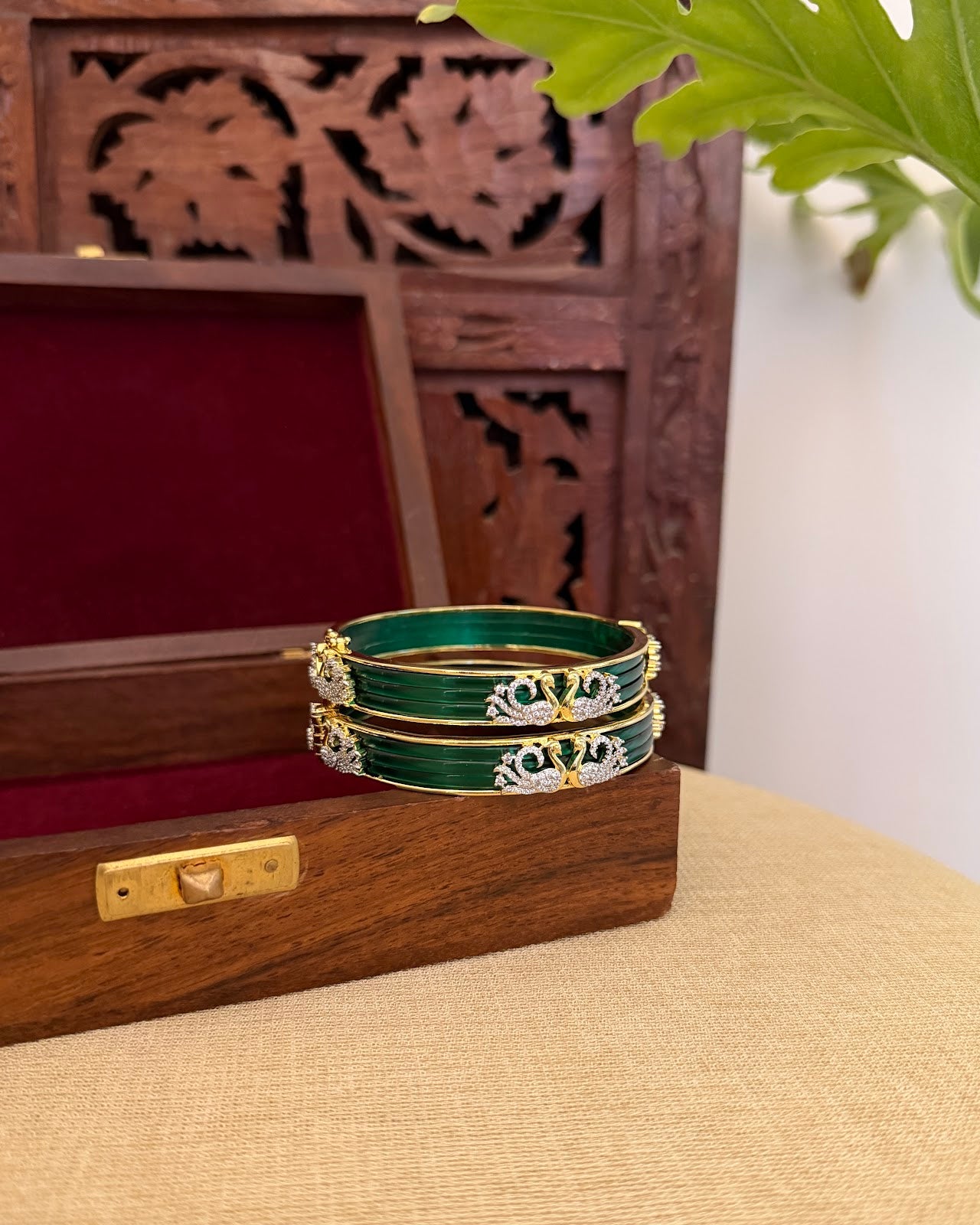 Interchangeable Kundan Bangles | 12 Colour Set | BA109 | BA110 | BA111