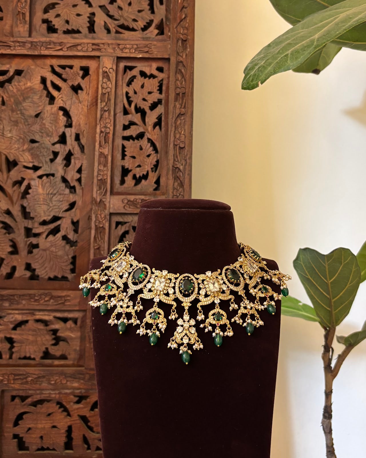 Floral Victorian Necklace Set | NC776