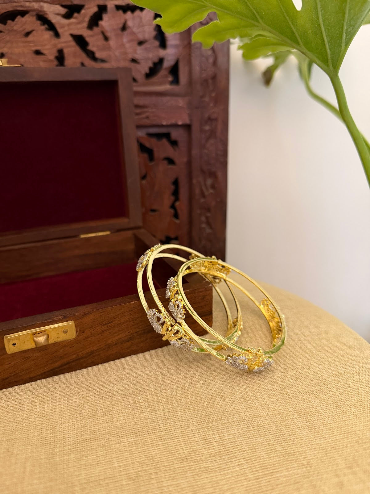 Interchangeable Kundan Bangles | 12 Colour Set | BA109 | BA110 | BA111