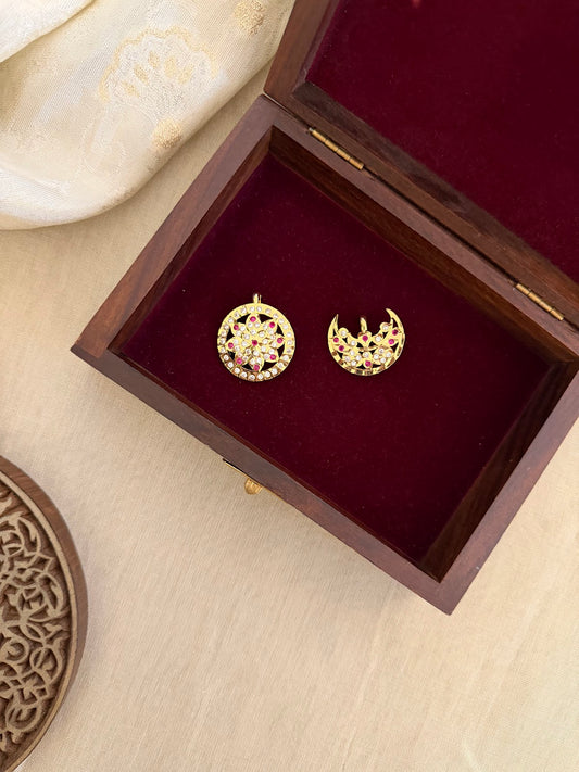 Sun Moon Hair Accessory Gold HA355