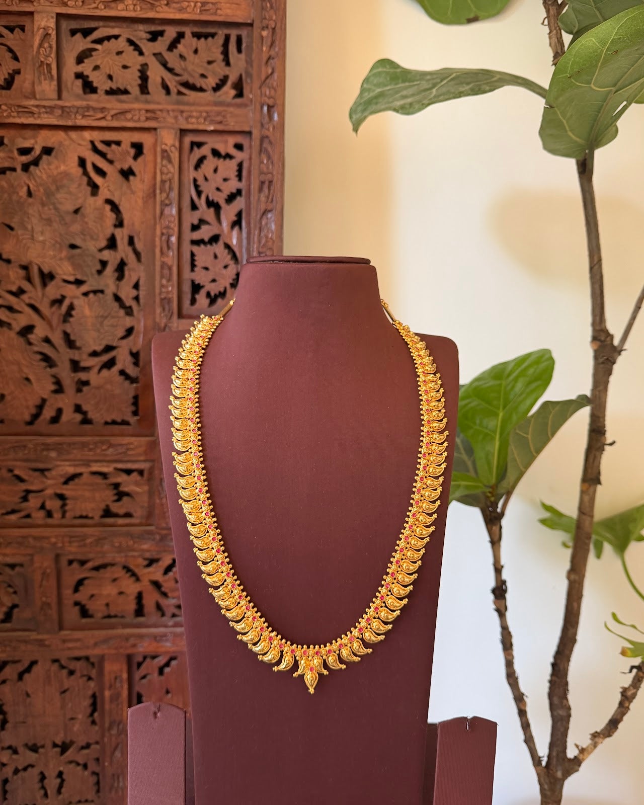 Traditional Mango Haram | Handmade Gold Plated | NC735