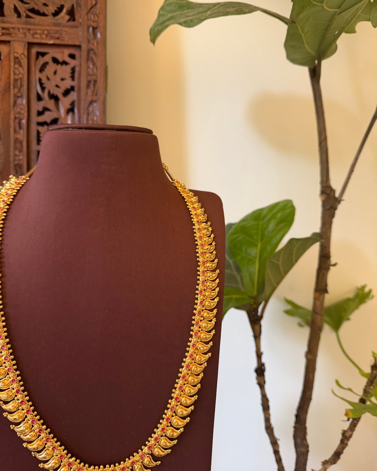 Traditional Mango Haram | Handmade Gold Plated | NC735