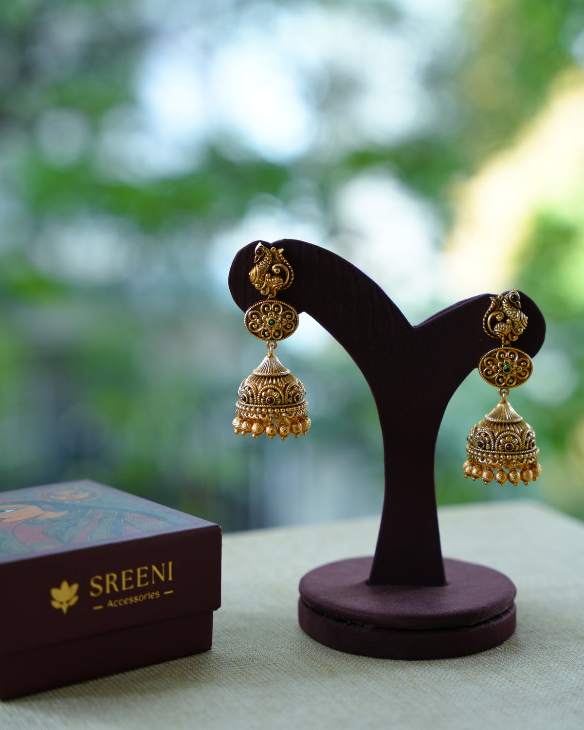 Antique Mini Jhumkas