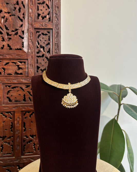 Vintage Attigai Necklace – A Timeless South Indian Heritage Piece | NC332