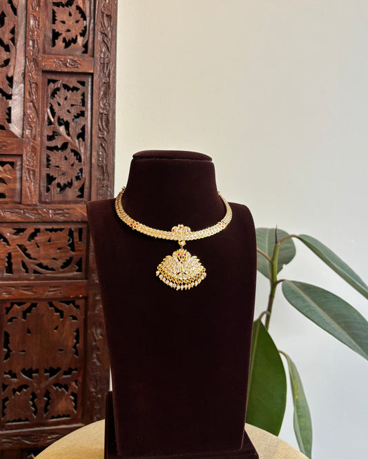 Vintage Attigai Necklace – A Timeless South Indian Heritage Piece | NC333