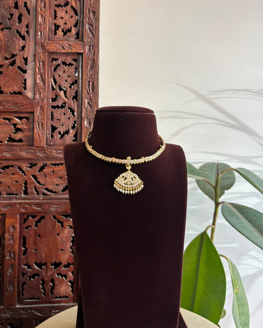 Vintage Attigai Necklace – A Timeless South Indian Heritage Piece | NC338