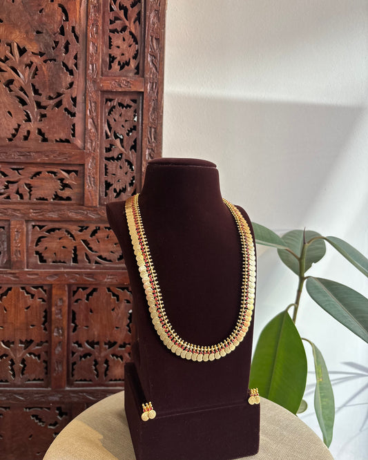 Lakshmi Kaasu Haram with Kemp Stones | NC345