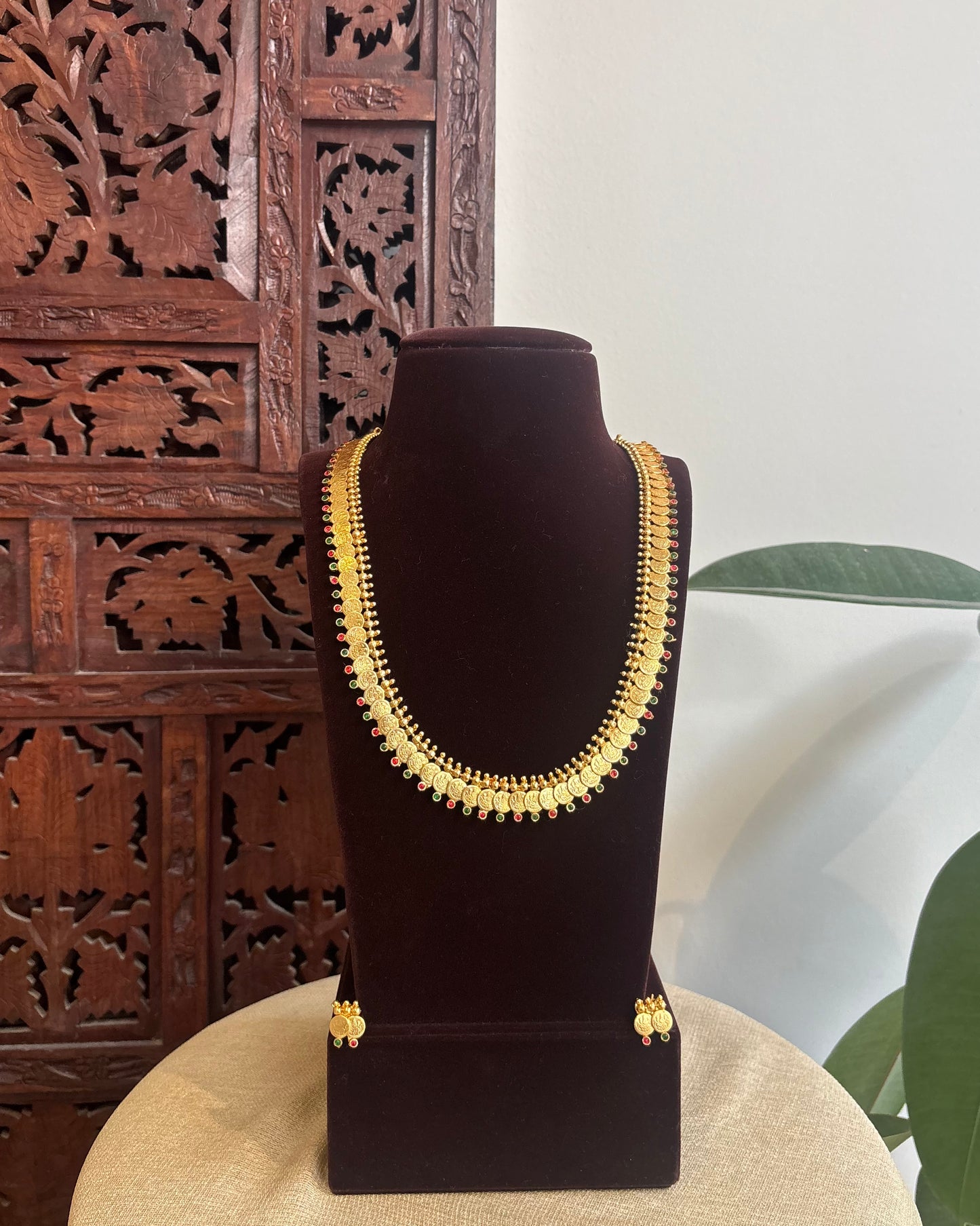Lakshmi Kaasu Haram with Kemp Stones | NC412