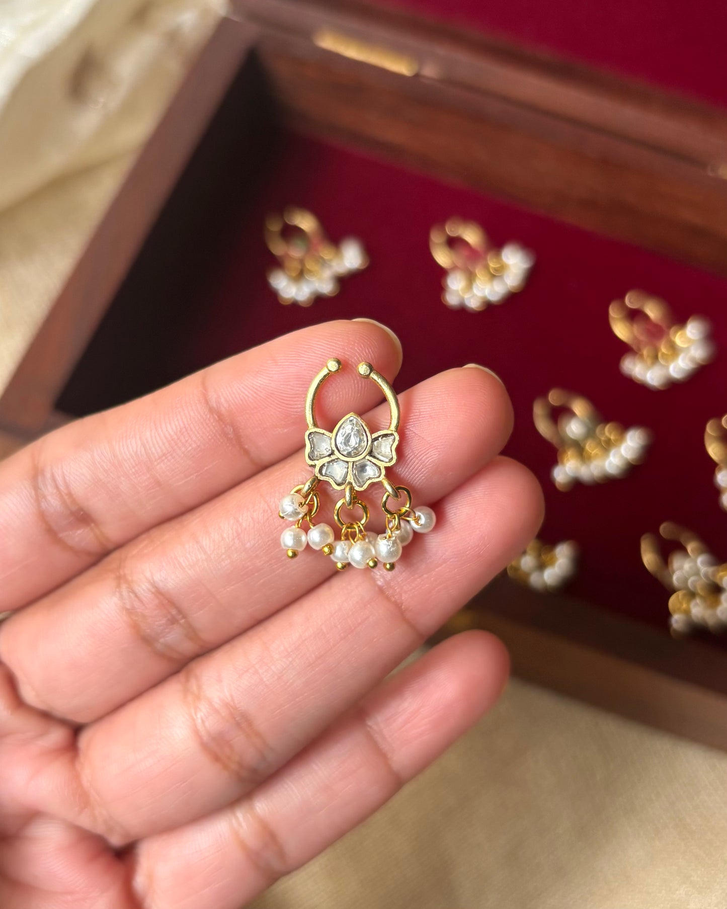 Lotus Clip On Septum Nosepin | NP068