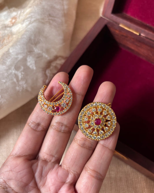 AD Sun & Moon Hair Accessory | HA073