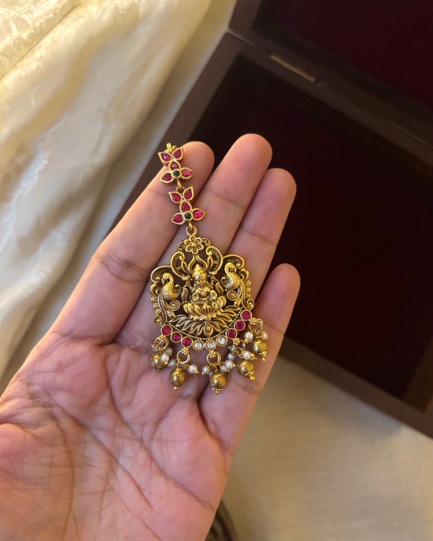 Antique Lakshmi Maang Tikka | MT151