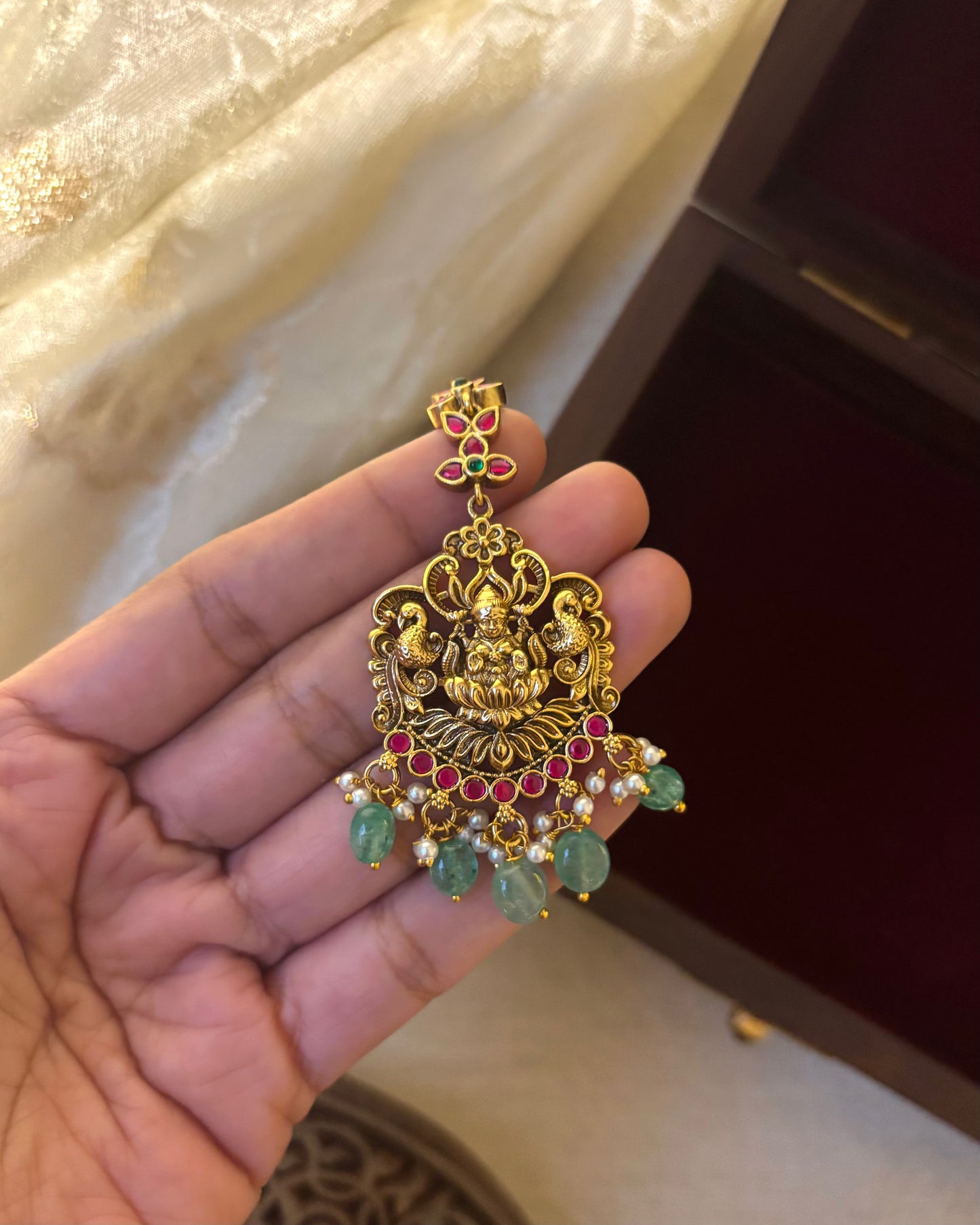 Antique Lakshmi Maang Tikka | MT152