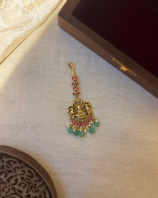Antique Lakshmi Maang Tikka | MT152