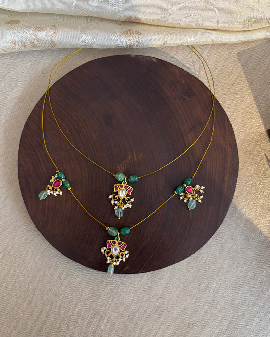 Jadau Kundan Invisible Chain Necklace | NC149