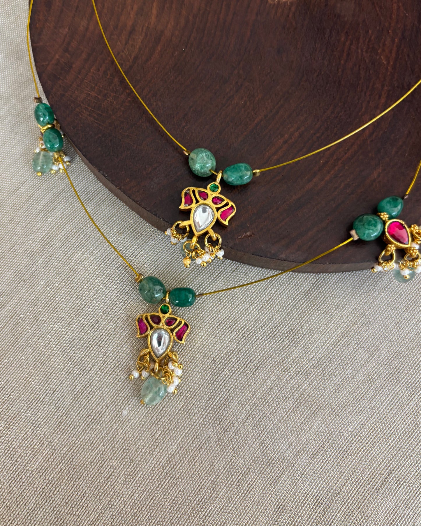 Jadau Kundan Invisible Chain Necklace | NC149
