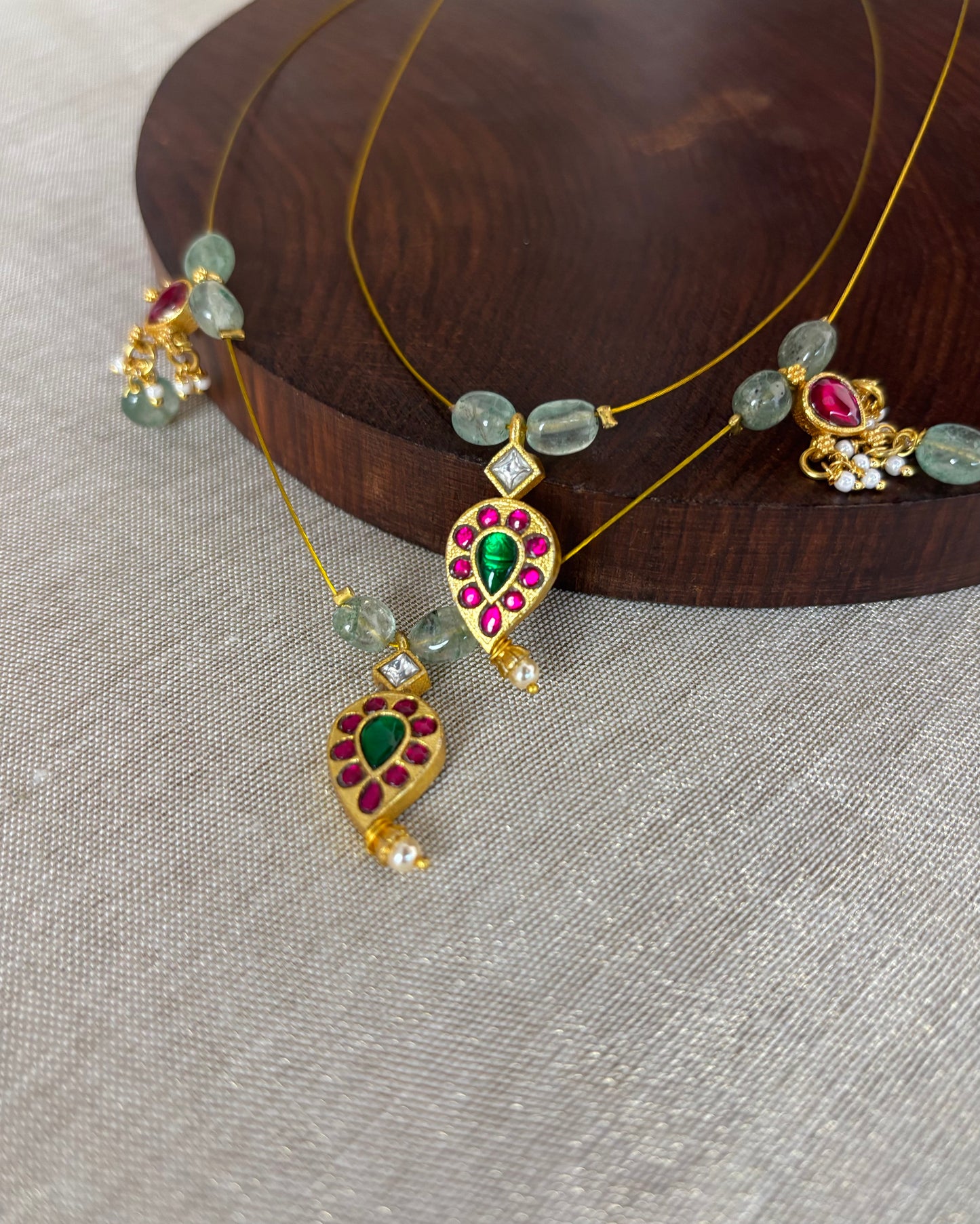 Jadau Kundan Invisible Chain Necklace | NC150