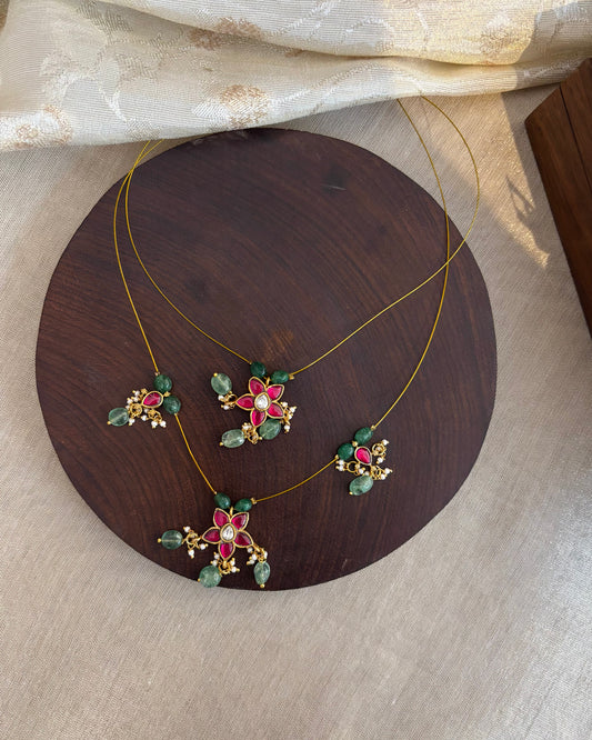 Jadau Kundan Invisible Chain Necklace | NC151